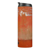 Hoesje van rood metaal thermosbeker (Geroteerd rechts)