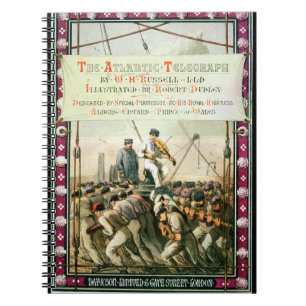 Hoesje van "The Atlantic Telegraph" door William H Notitieboek