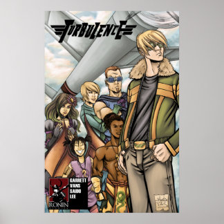 Hoesje van turbulentie poster