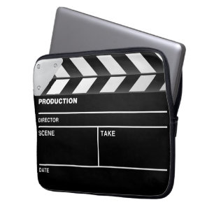 Hoesje voor filmmaker clapper board laptop laptop sleeve