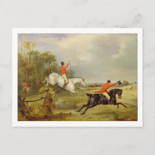 Hoesje voor het breken, de gang van bachelor (olie briefkaart