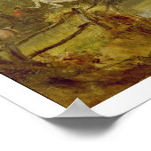 Hoesje voor het breken, de gang van bachelor (olie poster (Hoek)