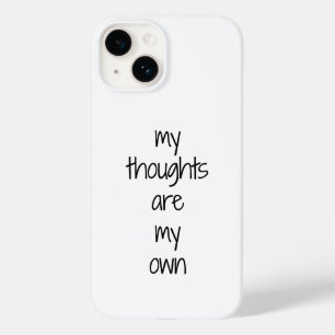 Hoesje voor iPhone My Thoughts
