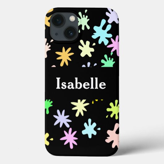 Hoesje voor multigekleurde plat-aanval (Achterkant)