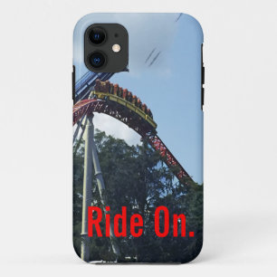 Hoesje voor telefoon met achtbaan