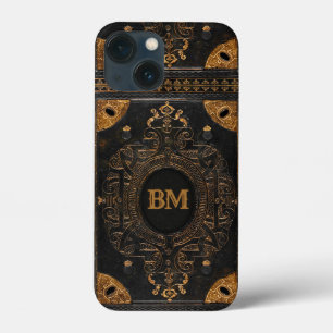 Hoesje voor telefoon met antieke uitstraling en mo