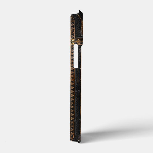 Hoesje voor telefoon met antieke uitstraling en mo (Achterkant / Rechts)