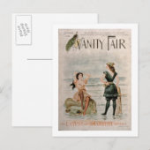 Hoesje voor "Vanity Fair", september 1896 (kleur l Briefkaart (Voorkant / Achterkant)