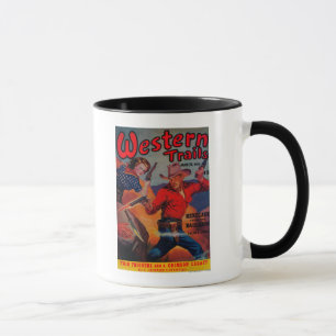 Hoesje western trails Magazine Mok