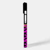 Hoesje Wild Pink Black (Achterkant / Links)