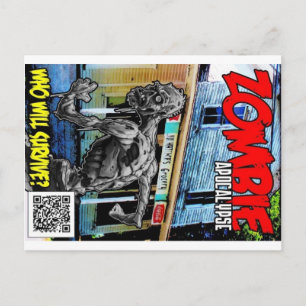 Hoesje Zombie Apocalypse Briefkaart