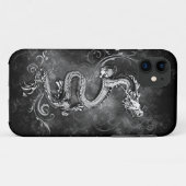 hoesje zwarte en witte draak (Achterkant (horizontaal))