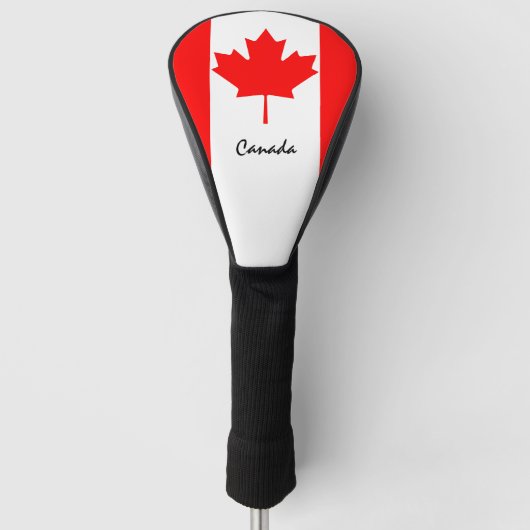 Hoesjes/clubs van de Canadese vlag en Golf Canada Golfheadcover (Voorkant)