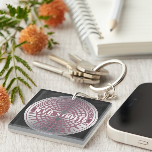 Hoesjes Manhattan Sleutelhanger (Voorkant Rechts)