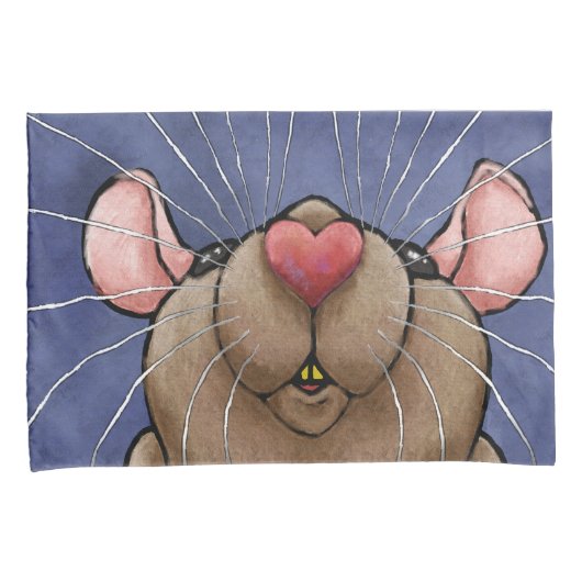 Hoesjes met een hartpijlstoot kussensloop (Voorkant-Rechts)