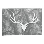 Hoesjes met zwarte en witte mule-dieper kussensloop (Voorkant-Rechts)