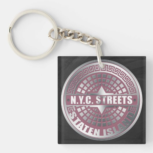 Hoesjes Staten Island Sleutelhanger (voorkant)
