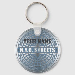 Hoesjes van mangaten NYC Sleutelhanger