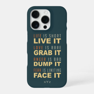 hoesjes voor motivatie levensadvies iPhone 16 pro hoesje