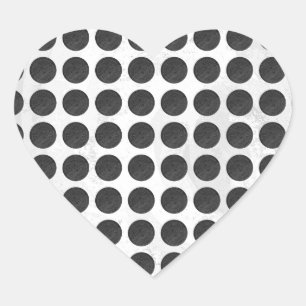 Hoesjes zwarte marmer hart sticker