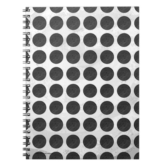 Hoesjes zwarte marmer notitieboek (Voorkant)