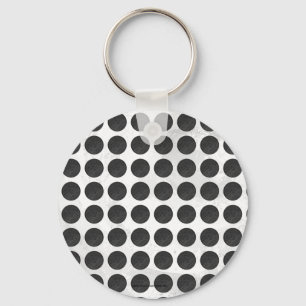 Hoesjes zwarte marmer sleutelhanger