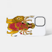 Hoestbeeld Durga telefoonhoes iPhone Hoesje (Achterkant horizontaal)