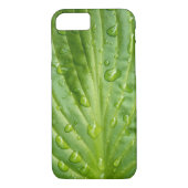 hoestblad met regendruppels Case-Mate iPhone case (Achterkant)