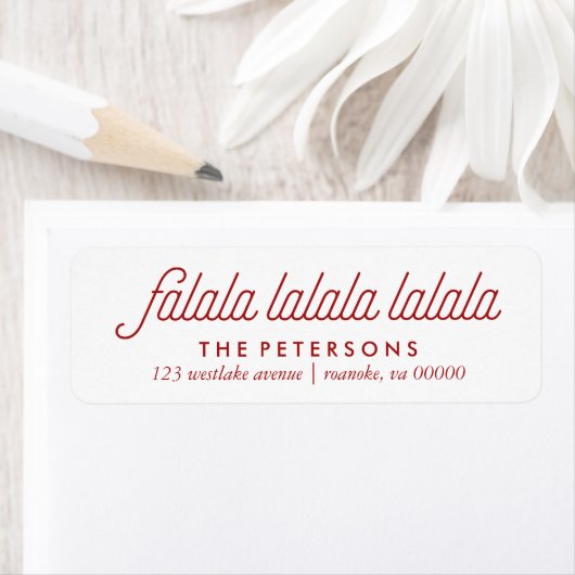 Hoesten van Holly Festive Kerstmis Etiket (Insitu)