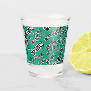 Hoesten van verschillende geluiden: "콜록콜록" (kollok shot glas