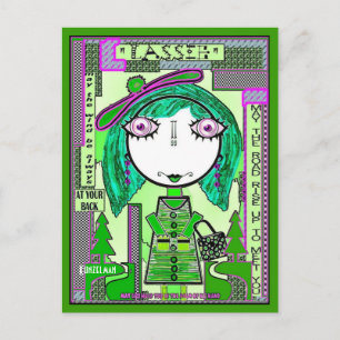 HOESTER BESSIE METT COLLECTIBLE ART BRIEFKAART
