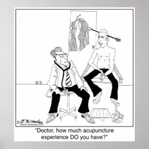 Hoeveel Acupunctuur ervaring heb je? Poster