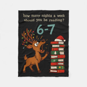 Hoeveel Avonden Per Week Moet Je Lezen 6 7 S Fleece Deken
