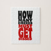 Hoeveel Emcee's moeten er gekust worden Legpuzzel (Verticaal)