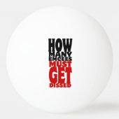 Hoeveel Emcee's moeten er gekust worden Pingpongballen (Voorkant)