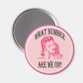 hoeveel hebben we ? magneet (Voorkant / Achterkant)