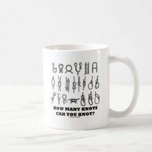 Hoeveel knopen weet je? koffiemok
