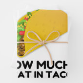 Hoeveel kost taco's? inpakpapier vel (In situ)