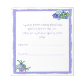 Hoeveel kussen leiden tot Kaarten Succulent Notitieblok (Voorkant)