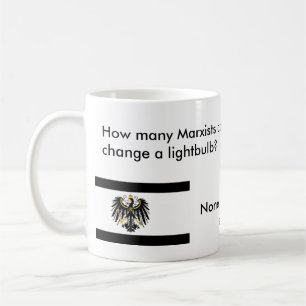 Hoeveel marxisten heeft het nodig? koffiemok