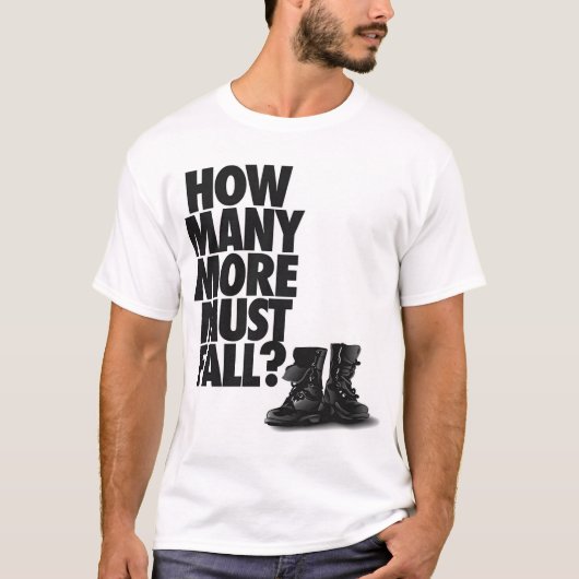 Hoeveel meer? t-shirt (Voorkant)