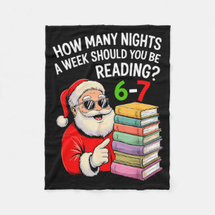 Hoeveel nachten per week moet je 67 Ch lezen Fleece Deken
