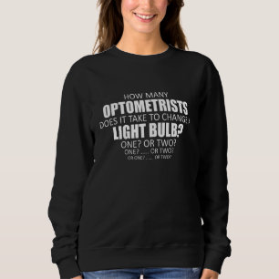 Hoeveel optometristen hebben het nodig om een lig  trui
