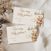 Hoeveel teddygrammen zitten er in de pot boho? informatiekaartje