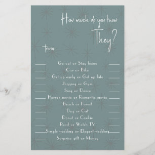 Hoeveel weet je? flyer