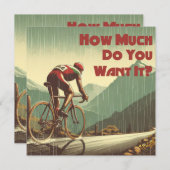 Hoeveel wil je het fietsen (Voorkant / Achterkant)