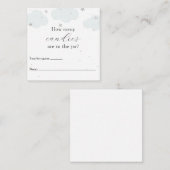 Hoeveel zitten er in de pot Shower Game Enclosure Informatiekaartje (Voorkant / Achterkant)