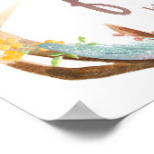 Hoewel Zij Maar Klein Is, Is Ze Fel Bosprint Poster (Hoek)