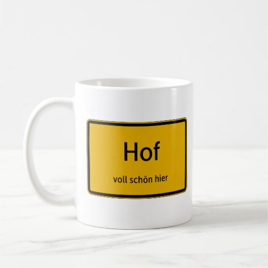 Hof Tasse de tasse à café Teetasse (Gauche)