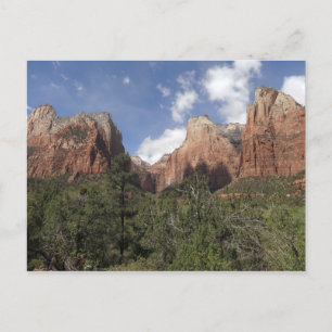 Hof van de Aartsvaders II in Zion National Park Briefkaart